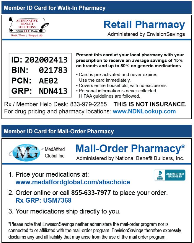 Rx Card