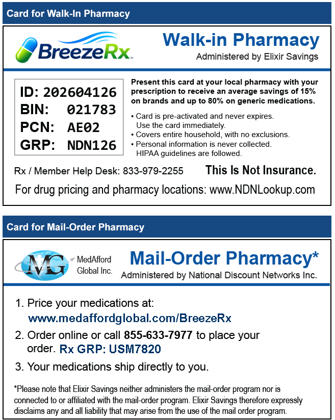 Rx Card